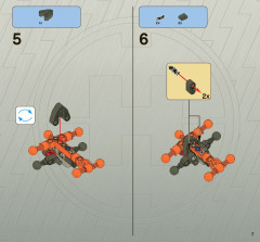 LEGO 2235 instructions page 7 – build guide