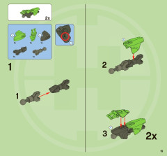 LEGO 2236 instructions page 19 – build guide