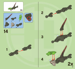 LEGO 2236 instructions page 21 – build guide