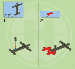 LEGO 2236 instructions page 3 – build guide