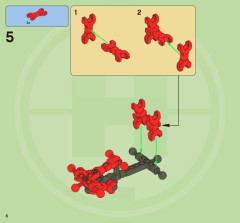 LEGO 2236 instructions page 6 – build guide