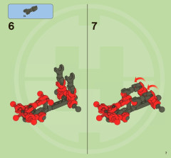 LEGO 2236 instructions page 7 – build guide