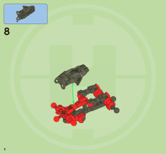 LEGO 2236 instructions page 8 – build guide