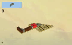 LEGO 2254 instructions page 10 – build guide