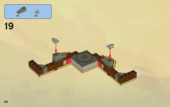 LEGO 2254 instructions page 20 – build guide