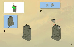 LEGO 2254 instructions page 21 – build guide