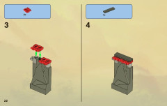 LEGO 2254 instructions page 22 – build guide