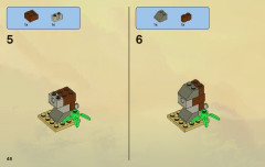 LEGO 2254 instructions page 48 – build guide