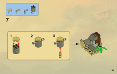 LEGO 2254 instructions page 49 – build guide