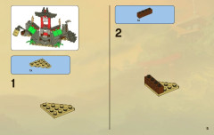 LEGO 2254 instructions page 5 – build guide