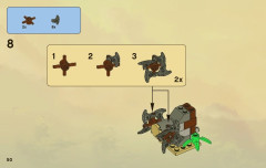 LEGO 2254 instructions page 50 – build guide