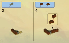 LEGO 2254 instructions page 6 – build guide