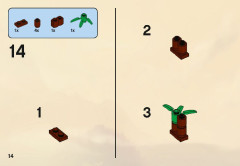 LEGO 2258 instructions page 14 – build guide