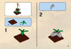 LEGO 2258 instructions page 3 – build guide