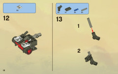 LEGO 2259 instructions page 12 – build guide