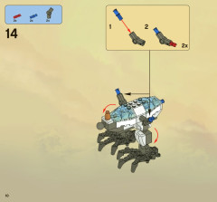 LEGO 2260 instructions page 10 – build guide