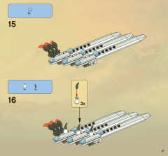 LEGO 2260 instructions page 17 – build guide