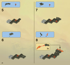 LEGO 2260 instructions page 20 – build guide