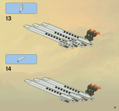 LEGO 2260 instructions page 23 – build guide