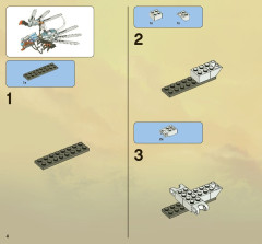 LEGO 2260 instructions page 4 – build guide