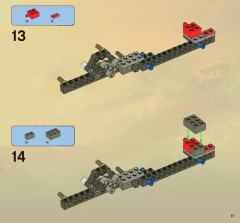 LEGO 2263 instructions page 11 – build guide