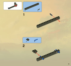 LEGO 2263 instructions page 13 – build guide