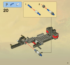 LEGO 2263 instructions page 19 – build guide