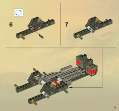 LEGO 2263 instructions page 21 – build guide