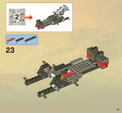LEGO 2263 instructions page 23 – build guide