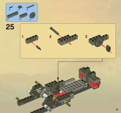LEGO 2263 instructions page 25 – build guide