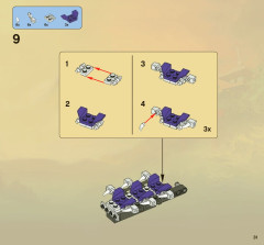 LEGO 2263 instructions page 31 – build guide