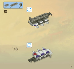 LEGO 2263 instructions page 33 – build guide