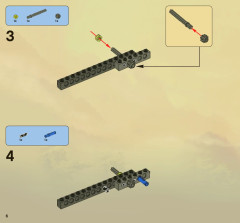 LEGO 2263 instructions page 6 – build guide