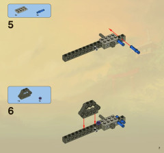 LEGO 2263 instructions page 7 – build guide