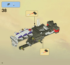 LEGO 2263 instructions page 10 – build guide