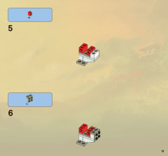 LEGO 2263 instructions page 19 – build guide