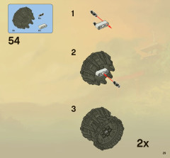 LEGO 2263 instructions page 29 – build guide