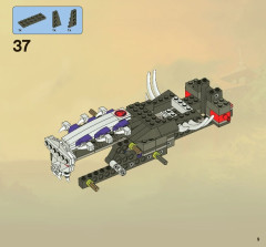 LEGO 2263 instructions page 9 – build guide