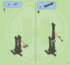 LEGO 2282 instructions page 11 – build guide