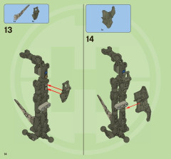 LEGO 2282 instructions page 14 – build guide