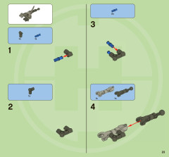 LEGO 2282 instructions page 23 – build guide