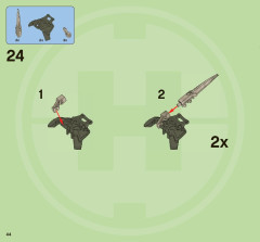 LEGO 2282 instructions page 44 – build guide