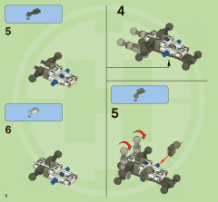 LEGO 2282 instructions page 6 – build guide