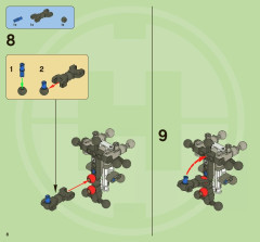 LEGO 2282 instructions page 8 – build guide