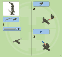 LEGO 2282 instructions page 9 – build guide
