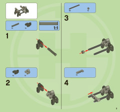 LEGO 2283 instructions page 3 – build guide
