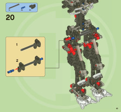 LEGO 2283 instructions page 41 – build guide