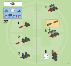 LEGO 2283 instructions page 49 – build guide