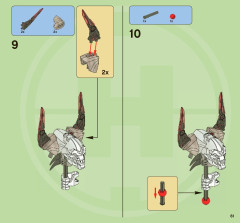 LEGO 2283 instructions page 61 – build guide