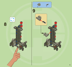 LEGO 2283 instructions page 9 – build guide
